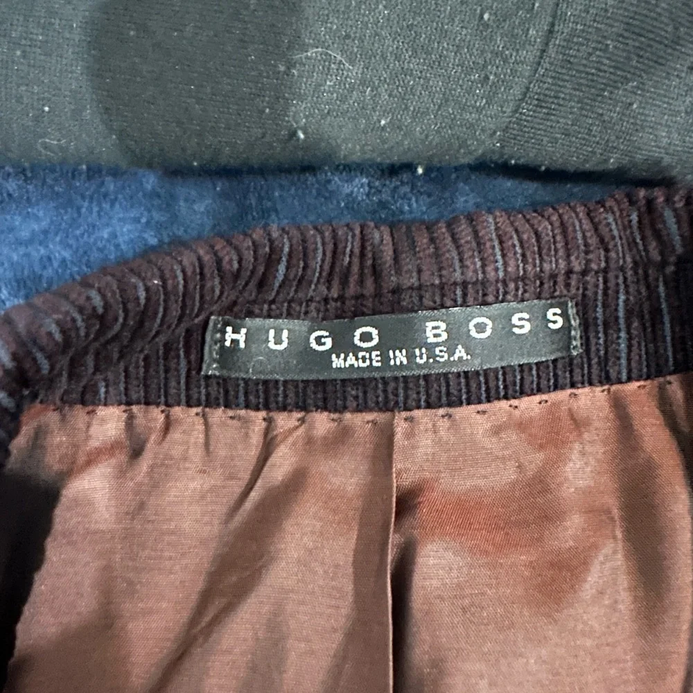 Hugo Boss Dark Brown Corduroy Blazer - Picture 6 of 9